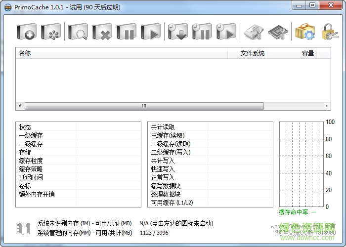 PrimoCache(內(nèi)存硬盤(pán)加速工具) v2.0 漢化 0