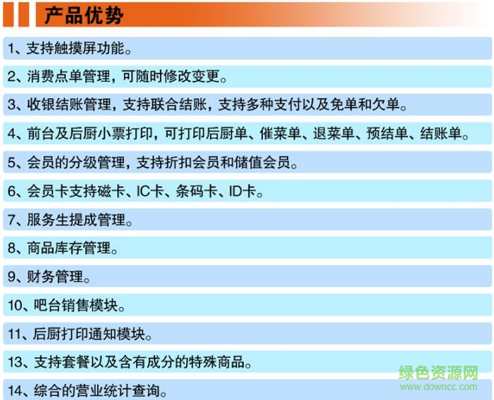 快餐奶茶餐饮管理系统v5