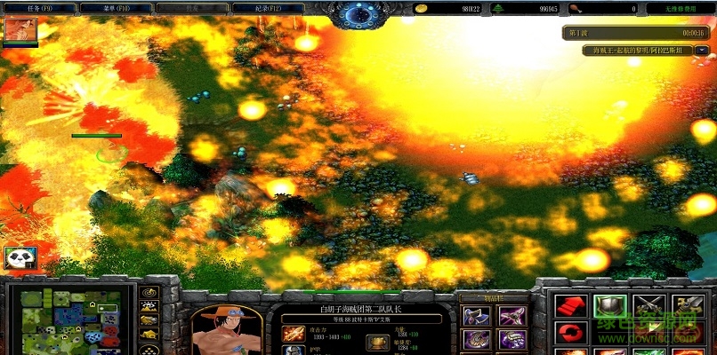 海賊王起航的黎明1.3_魔獸防守地圖 附隱藏英雄密碼 0