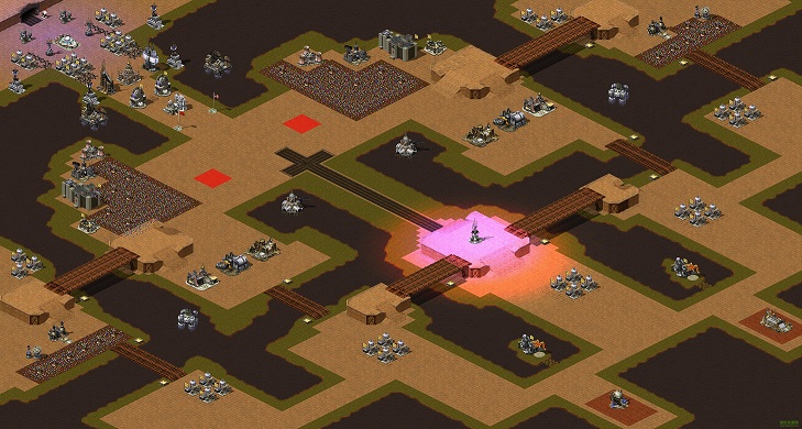 紅警2變態(tài)防守地圖  0