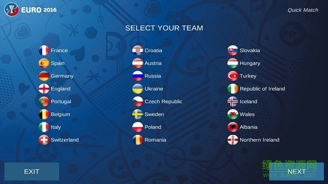 2016法國(guó)歐洲杯內(nèi)購(gòu)修改版 v1.0.18 安卓最新版 0