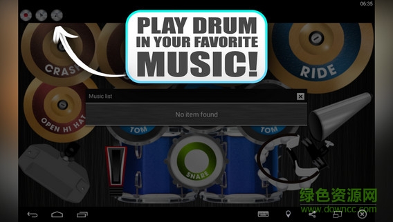 虛擬架子鼓軟件(Drumset) v1.0 安卓版 1