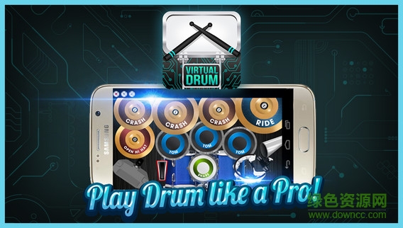 虛擬架子鼓軟件(Drumset) v1.0 安卓版 2