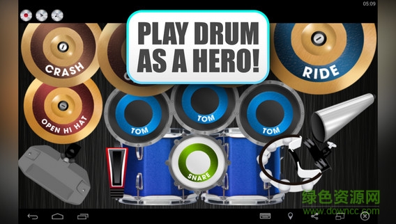 虛擬架子鼓軟件(Drumset) v1.0 安卓版 3