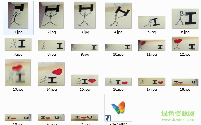 火柴人手翻書動(dòng)畫素材 jpg格式 0