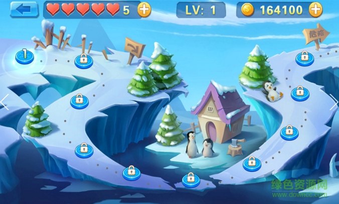 3D滑雪狂飆內(nèi)購修改版 v1.1 安卓版 3