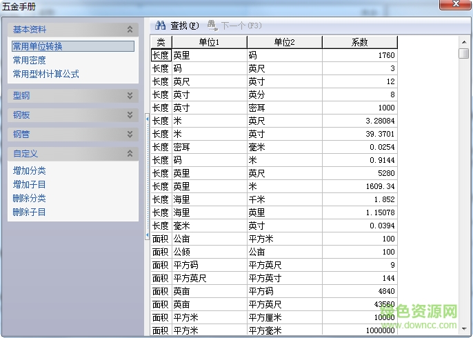 實用五金手冊軟件 v1.0.0.1 中文綠色版 0