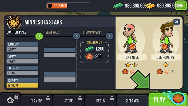 籃球戰(zhàn)斗內(nèi)購(gòu)修改版 v2.0.1 安卓版 0