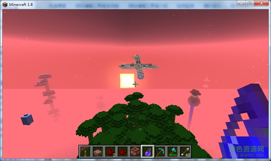 我的世界1.8空島地圖  1