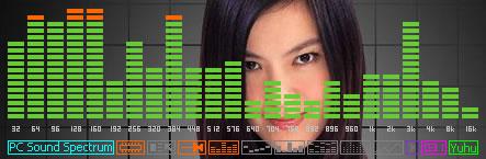 電腦實(shí)時(shí)聲音頻譜顯示軟件 V3.3 最新版 0