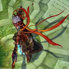 lol趙信二郎神自制皮膚