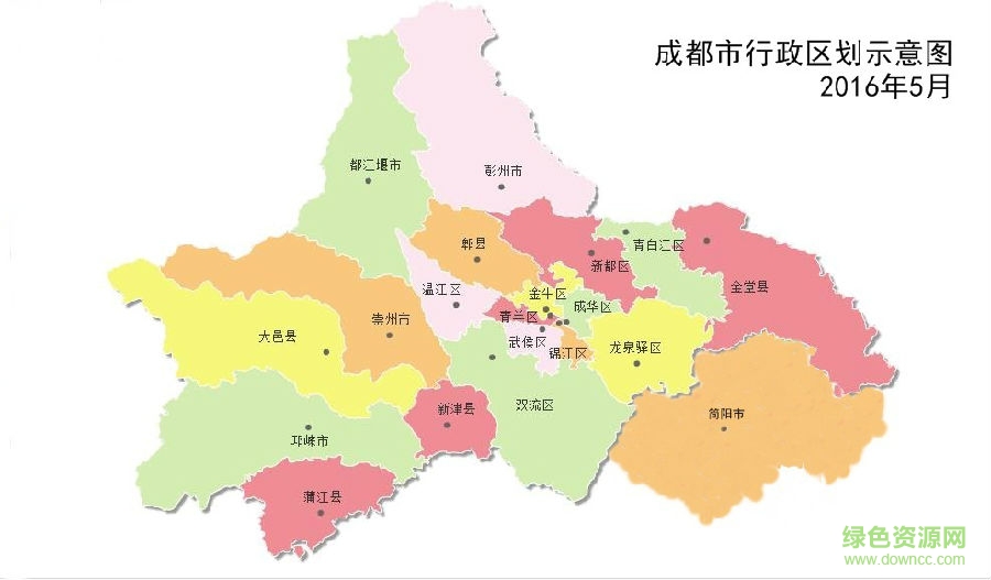 成都市地圖全圖高清版 成都市地圖全圖高清版