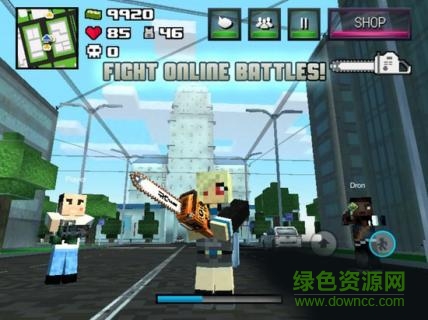 我的世界俠盜飛車內(nèi)購(gòu)修改版(block cube gun war) v2.0.2 安卓無限生命版 0