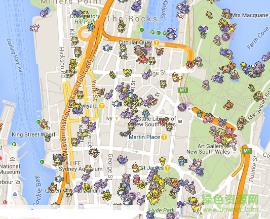 口袋妖怪go中國地圖pokemon go v1.0 安卓最新版 1