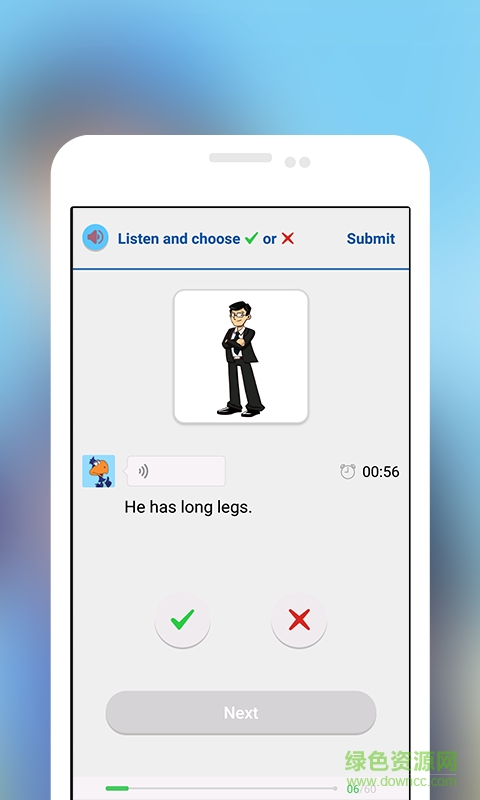 愛貝少兒英語(愛貝入學(xué)測試) v1.0.6 安卓版 2