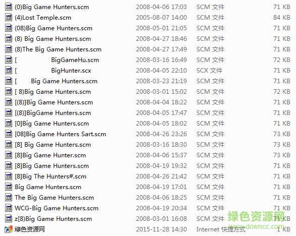 星際爭霸無限礦地圖包(big game hunter) 21張 0