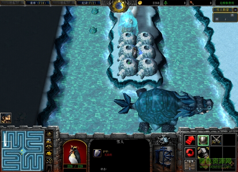 冰河守護(hù)神5.9 魔獸td地圖 0