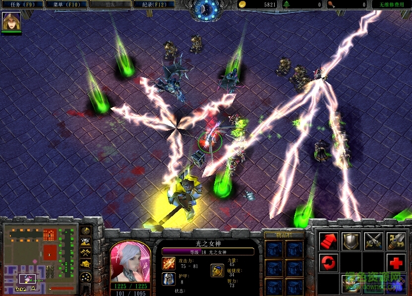 征戰(zhàn)者遺跡v13.4 魔獸防守地圖 1