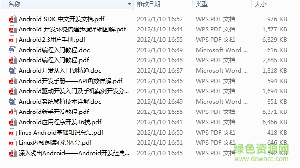 安卓開發(fā)教程14本合集 pdf中文版 0