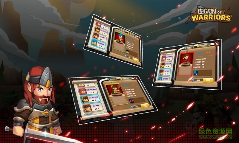 軍團(tuán)戰(zhàn)士內(nèi)購修改版(Legion of Warrior) v1.5 無限鉆石安卓版 3