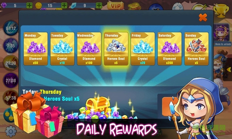 點(diǎn)擊傳說(shuō)內(nèi)購(gòu)修改版(Tap Legends) v1.4 安卓無(wú)限資源版 0