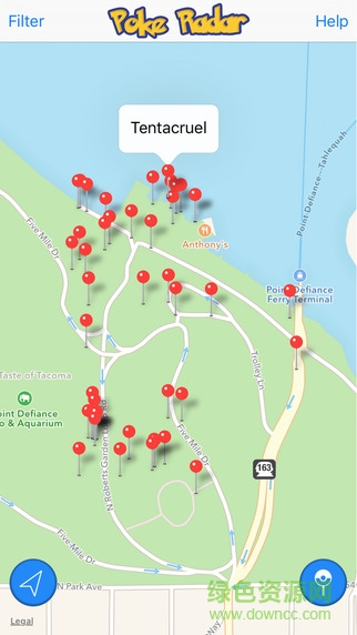 poke radar for pokemon go蘋(píng)果版 v2.5 官方iphone版 2