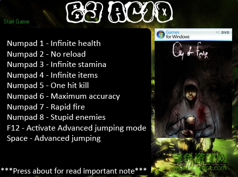 半條命恐懼之泣v1.2九項(xiàng)修改器  0