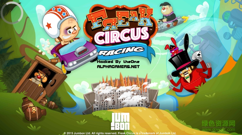 怪胎馬戲團賽車游戲修改版(Freak Circus Racing) v1.2.2 安卓無限金幣版 3