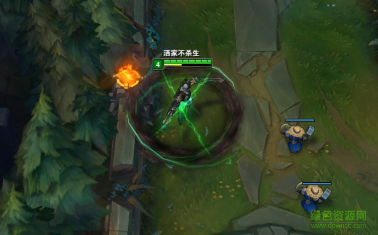 綠光沖擊之刃劫皮膚包  1