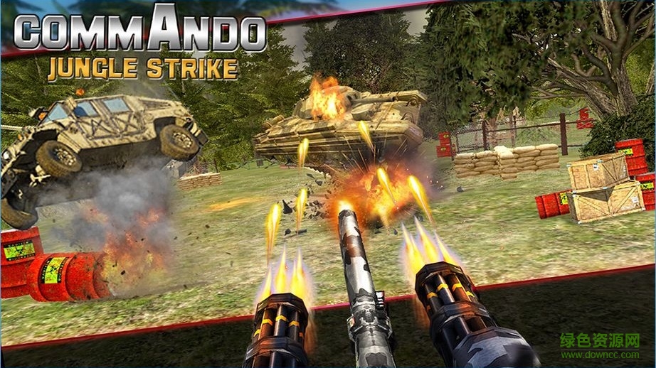 叢林突擊隊(duì)內(nèi)購修改版(Jungle commando 3D Assassin) v1.0 安卓無限金幣版 0