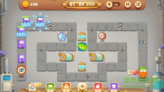 保衛(wèi)蘿卜3內(nèi)購修改版最新版 v2.1.0 安卓無限金幣鉆石版 1