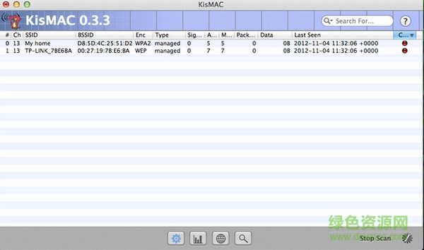 kismac for mac(wifi修改工具) v0.3.4 蘋果電腦版 0