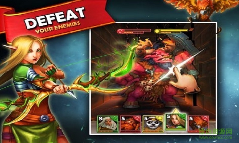 地下城怪物內(nèi)購(gòu)修改版(Dungeon Monsters) v2.0.049 安卓無限金幣版 1