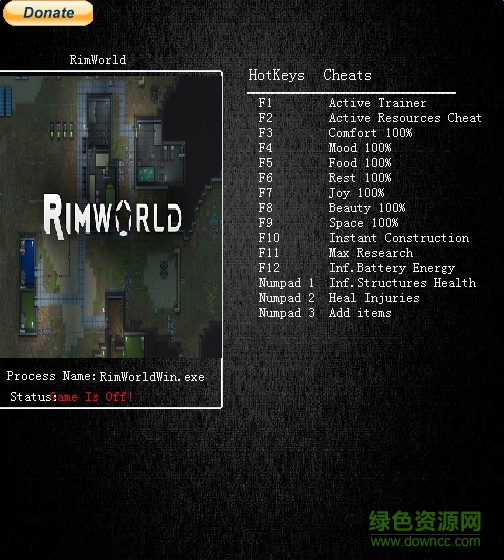 環(huán)世界a14十三項(xiàng)修改器  0