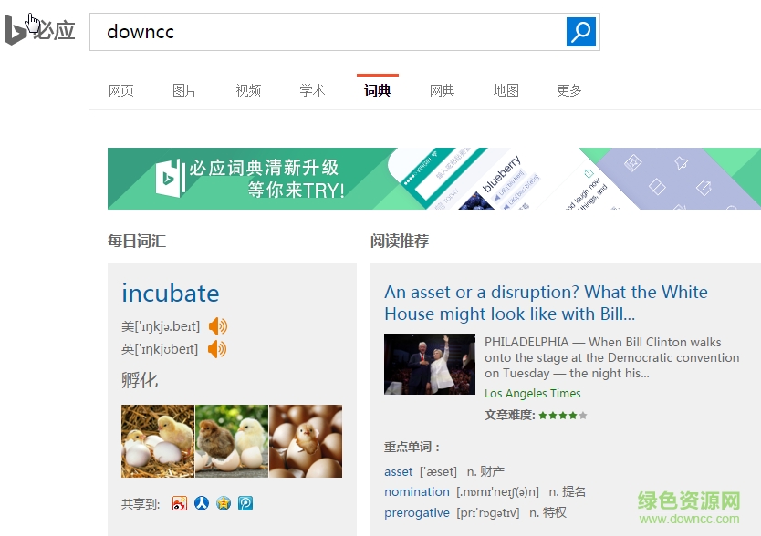 必應(yīng)詞典for mac v1.0 官方蘋果電腦版 0