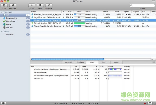 Bittorrent種子下載mac版 v7.4.3.43797 官方蘋果電腦版 0