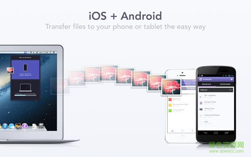 文件傳輸工具instashare for mac v1.4 官方蘋果電腦版 1