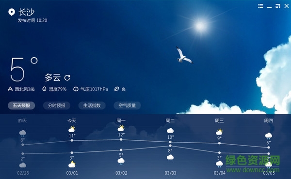 墨跡天氣mac客戶端 v1.0 官方蘋果電腦版 1