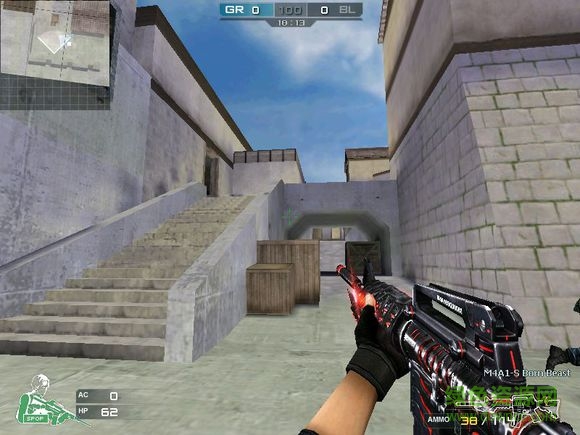 反恐精英cs1.6仿cf黑色城鎮(zhèn)地圖  0