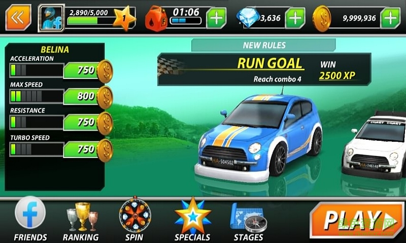 公路賽車內(nèi)購修改版(Road Car Chase) v4.3 安卓無限金幣版 1