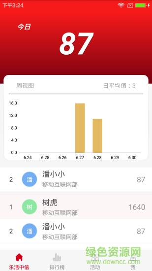 樂活中信手機客戶端(運動記步軟件) v1.0 安卓版 3