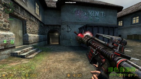 cs起源m4a1黑騎士模型 cs起源m4a1黑騎士模型