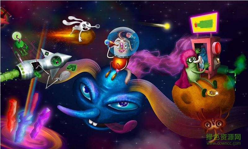 粘粘與毛毛宇宙大歷險(xiǎn)免谷歌完整修改版(Snot and Fluff) v1.0.9 安卓版 1