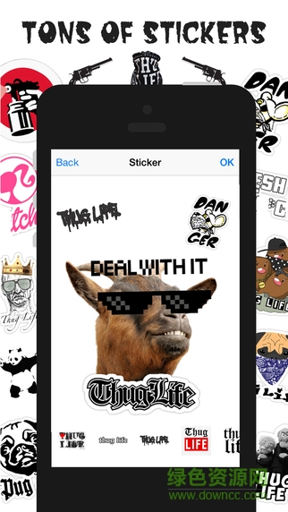 Thug life photo sticker maker(加墨鏡的app) v3.04 安卓版 0
