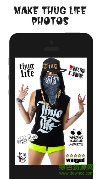Thug life photo sticker maker(加墨鏡的app) v3.04 安卓版 1