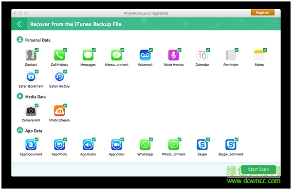 PhoneRescue mac版 PhoneRescue mac版