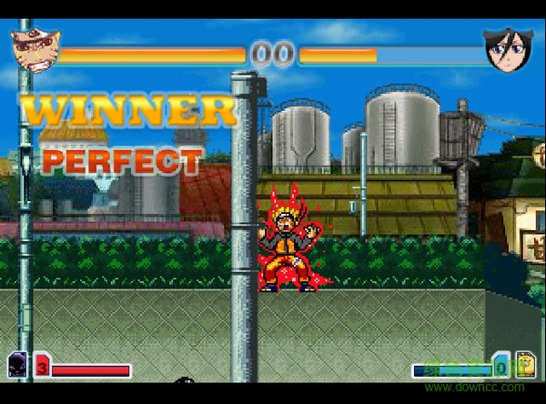 死神vs火影手機(jī)修改版 v3.0 安卓無(wú)限連招版 2