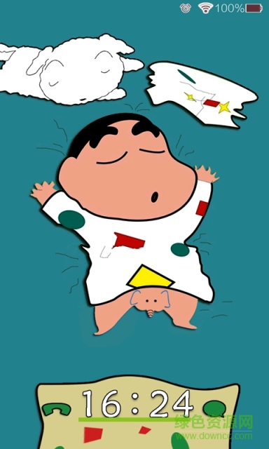 蠟筆小新脫褲子主題鎖屏 v3.5 安卓版 4