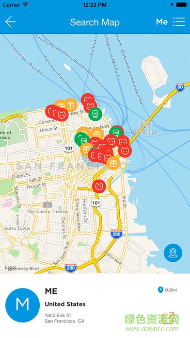 pokemon go精靈分布圖蘋果版 v1.0 iphone版 2