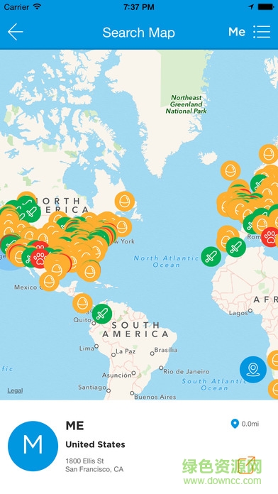 pokemon go精靈分布圖蘋果版 v1.0 iphone版 4